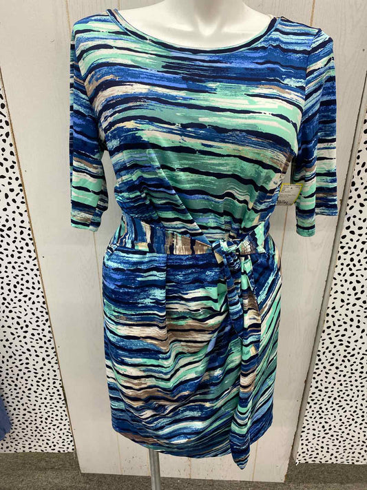 MSK Blue Womens Size 14 Dress