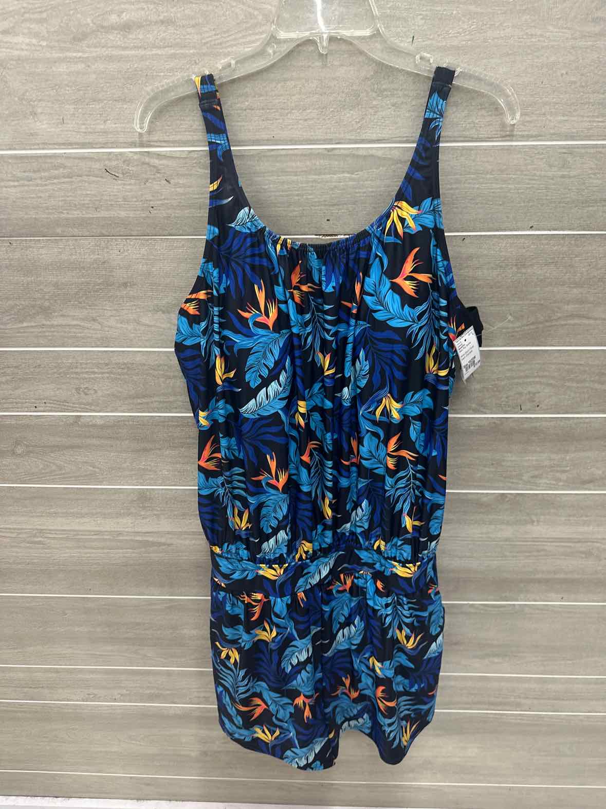 BloomChic Size 18/20W Black Plus Swimsuit