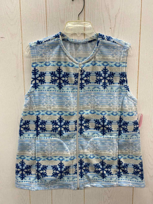 Blue Womens Size XL Vest