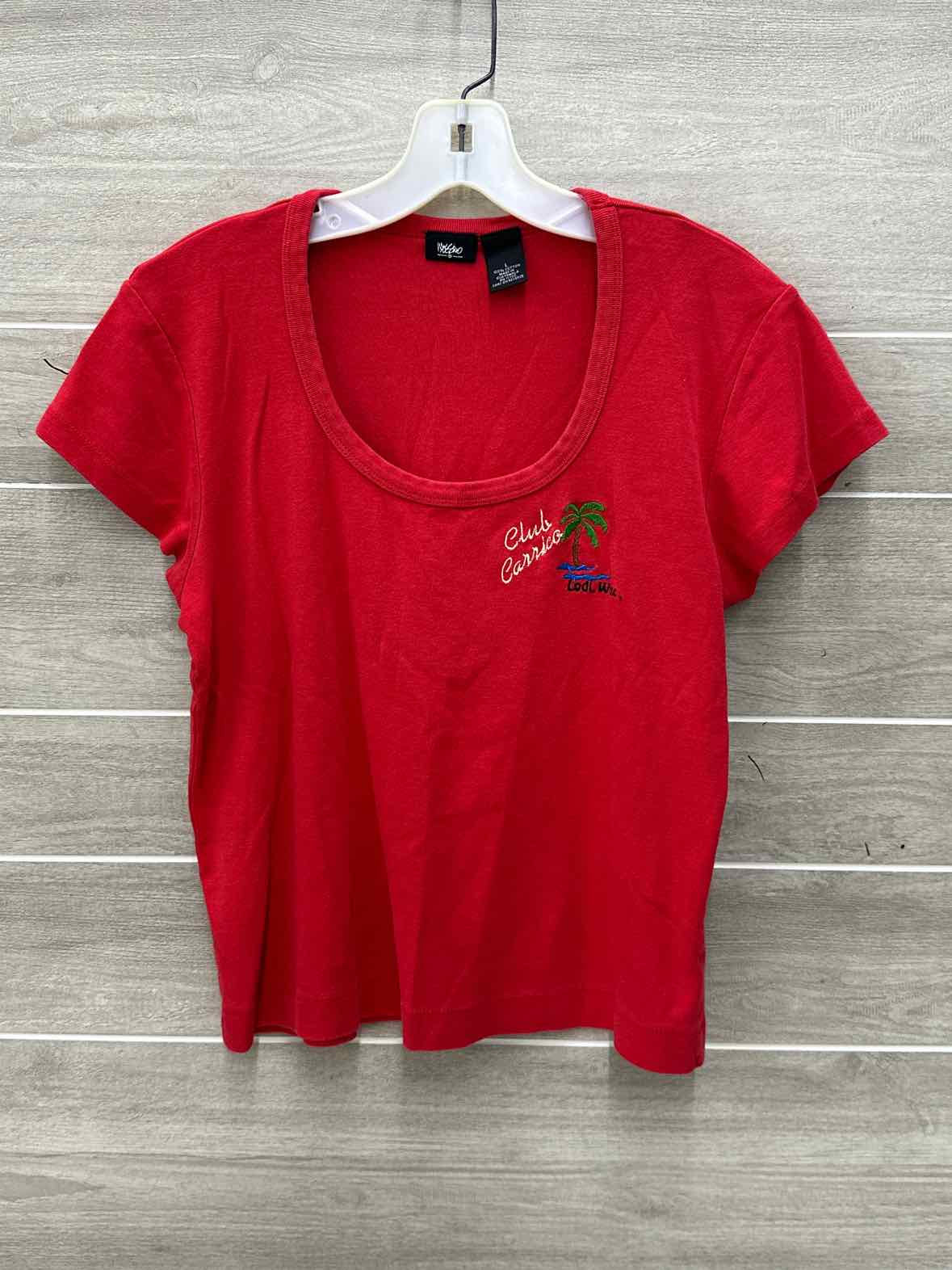 Mossimo Red Junior Size L Shirt