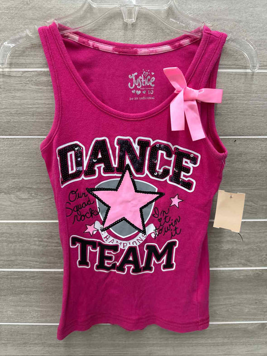 Justice Girls Size 10 Shirt