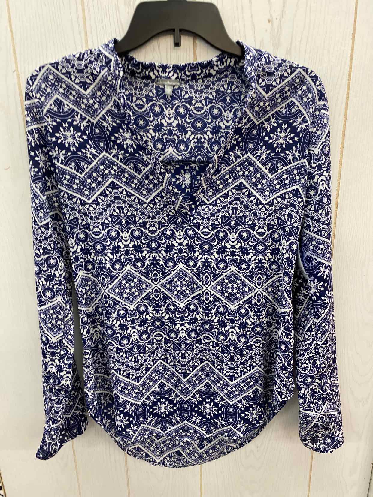 Charlotte Russe Blue Junior Size Small Shirt