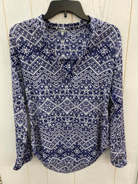 Charlotte Russe Blue Junior Size Small Shirt