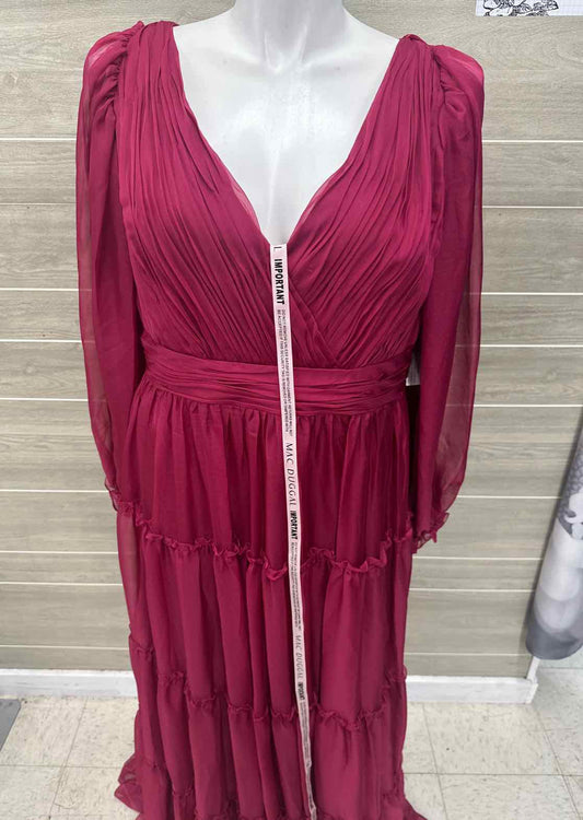 MAC DUGGAL Size 24 Pink Plus Gown/Evening Wear