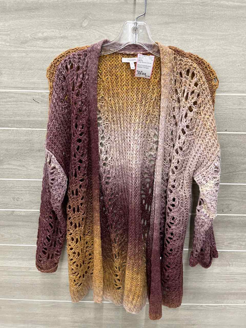 Maurices Size M Purple Womens Sweater