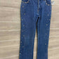 No Excuses Blue Junior Women Size 5 Jeans