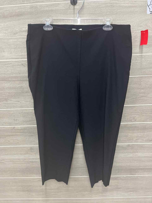 Charter Club Size 16 Black Womens Pants