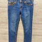 True Religion Size 6/8 Blue Womens Jeans