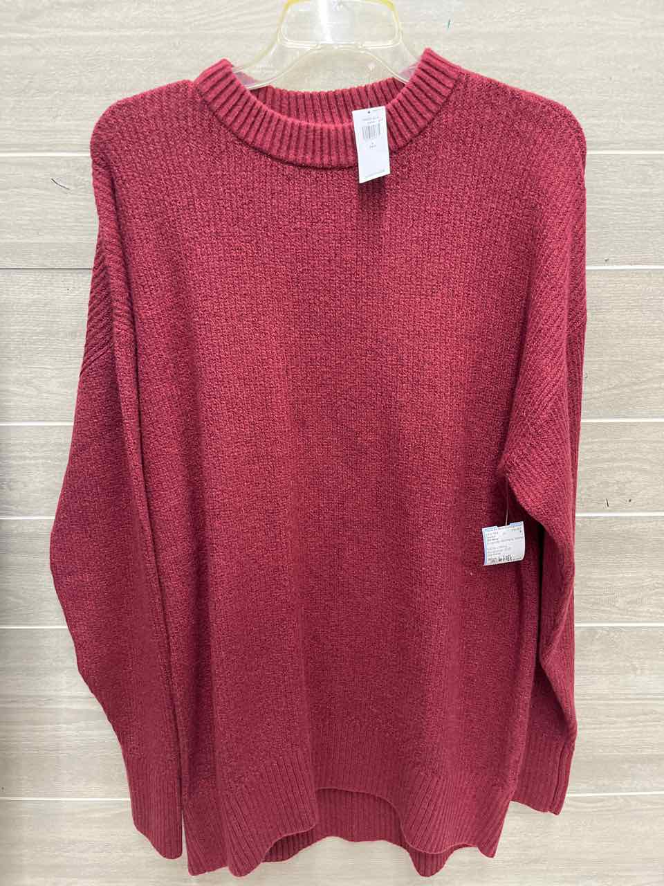 Old Navy Size L Tall Burgundy Womens Sweater