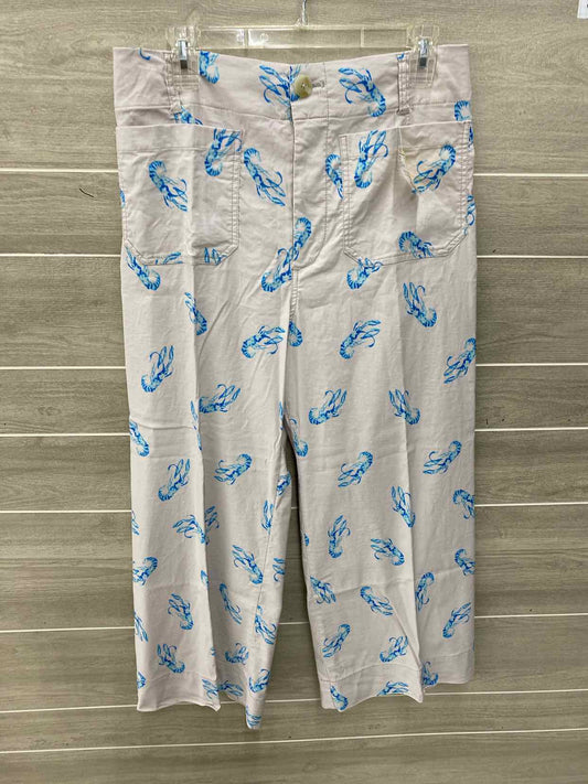 MAEVE Blue Womens Size 10 Pants