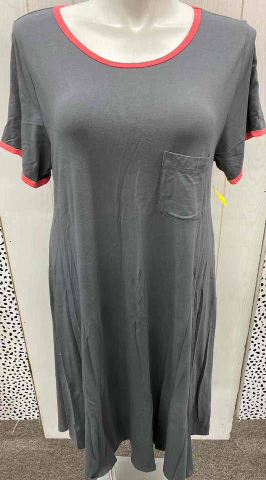 Lularoe Gray Womens Size 2X Dress