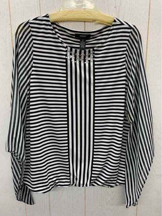 Alfani Black Womens Size M Shirt