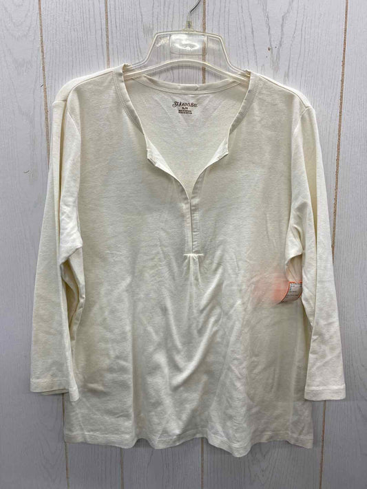 SJB Cream Womens Size XL Shirt