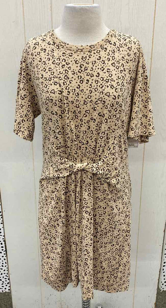 AERIE Tan Womens Size 10/12 Dress