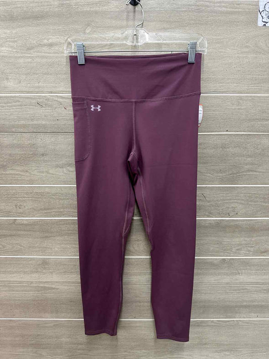 Under Armour Size M Purple Womens Leggings