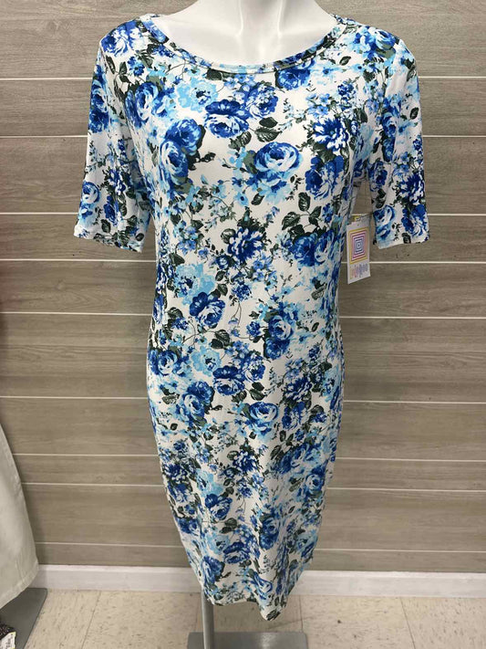 Lularoe Blue Womens Women Size 10/12 Dress