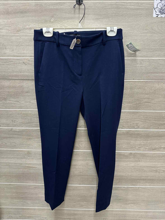 J Crew Size 8P Blue Petite Pants