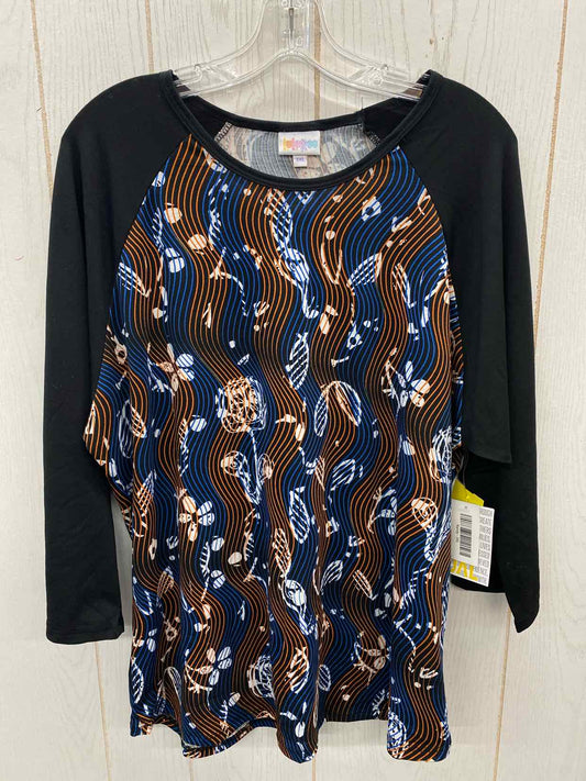 Lularoe Black Womens Size 3X Shirt