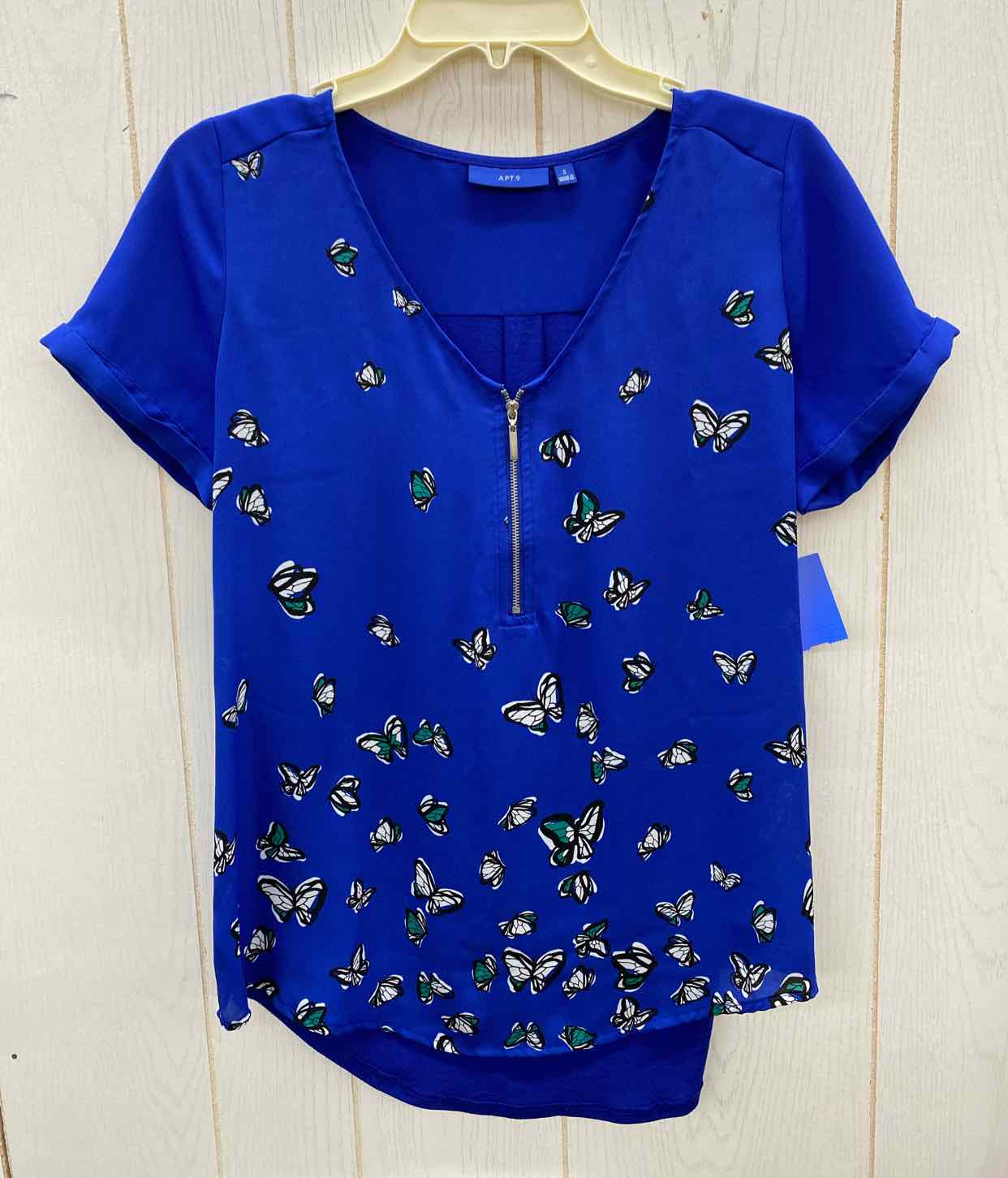 Apt 9 Blue Womens Size Small Shirt