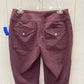 Burgundy Womens Size 4 Pants