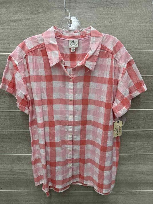 SJB Size XL Coral Womens Shirt