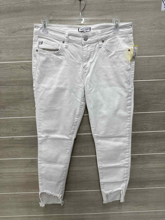 DearJohn Size 6 White Womens Jeans