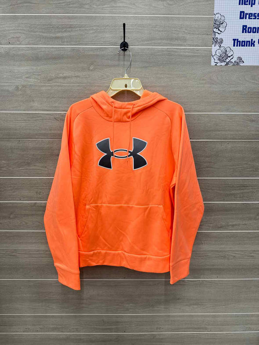 Under Armour Size XL Orange Womens Sweatshirt