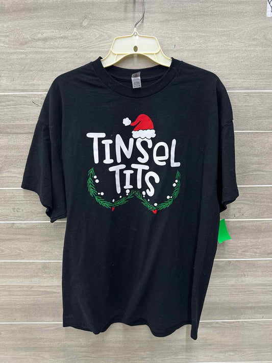 Size XL Black Womens Shirt