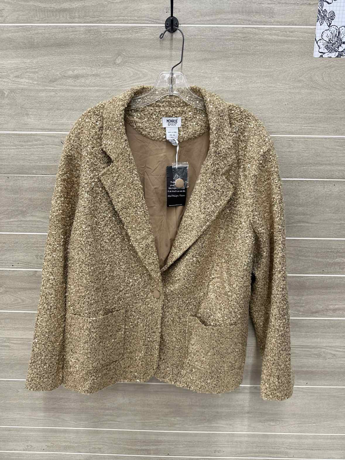 Monroe & Main Size 2X Gold Plus Blazer