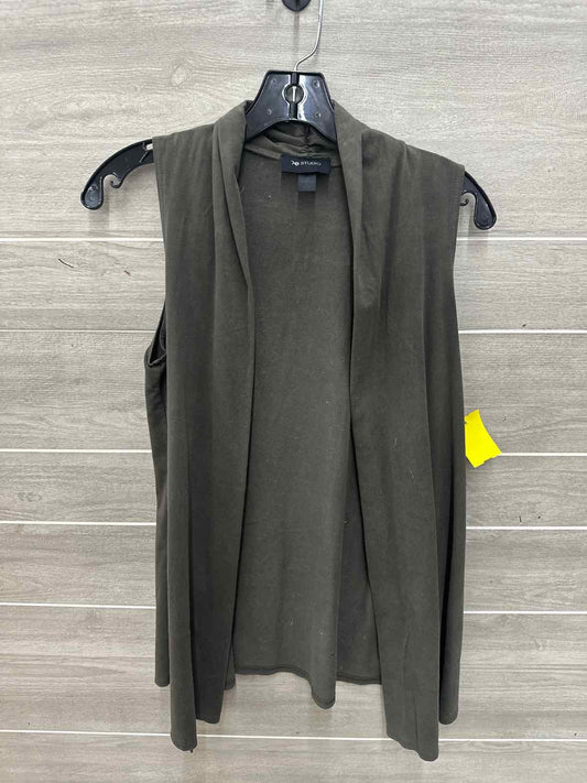 AB Studio Size S Olive Womens Vest