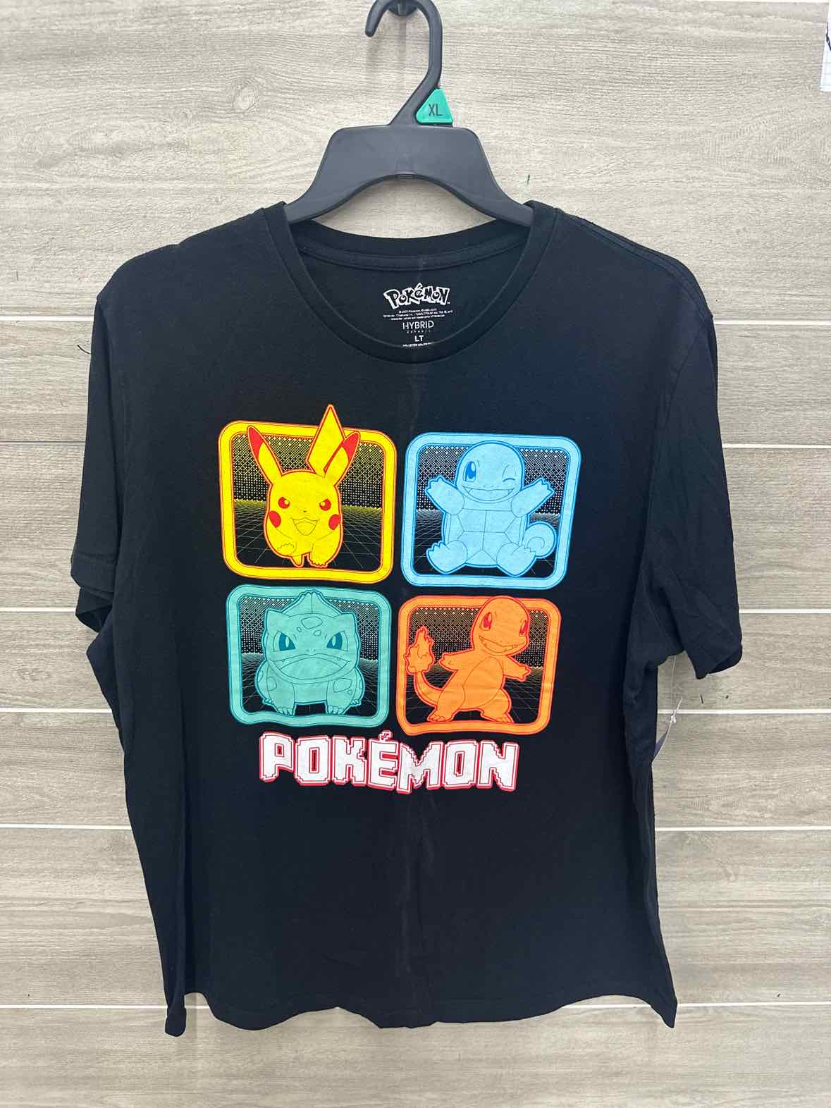 Pokemon Size L/Tall Men Mens Shirt