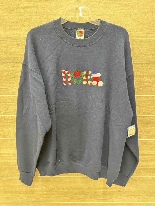 Size 16/18 Blue Womens Sweatshirt