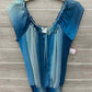 Studio Y Size M Blue Junior Shirt