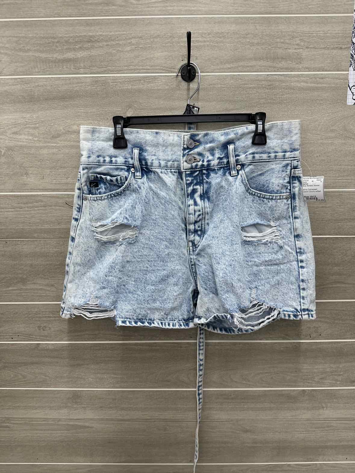 KanCan Size 10/12 Blue Womens Shorts