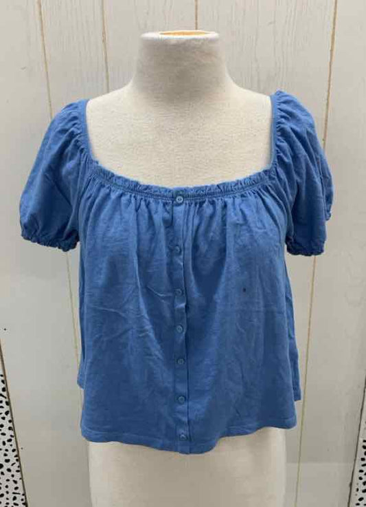 American Eagle Blue Womens Size Small Shirt