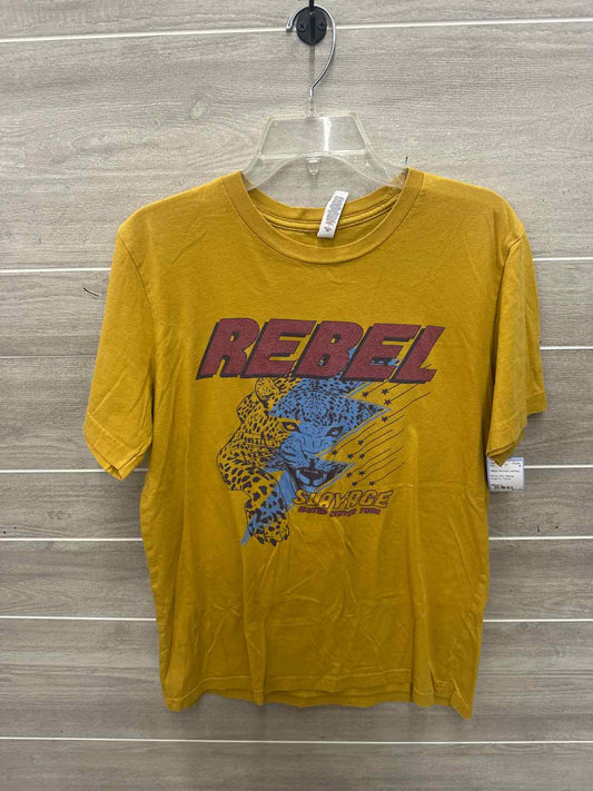 Size L Yellow Womens Shirt