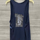 Harley Davidson Size 16/18 Navy Womens Tank Top