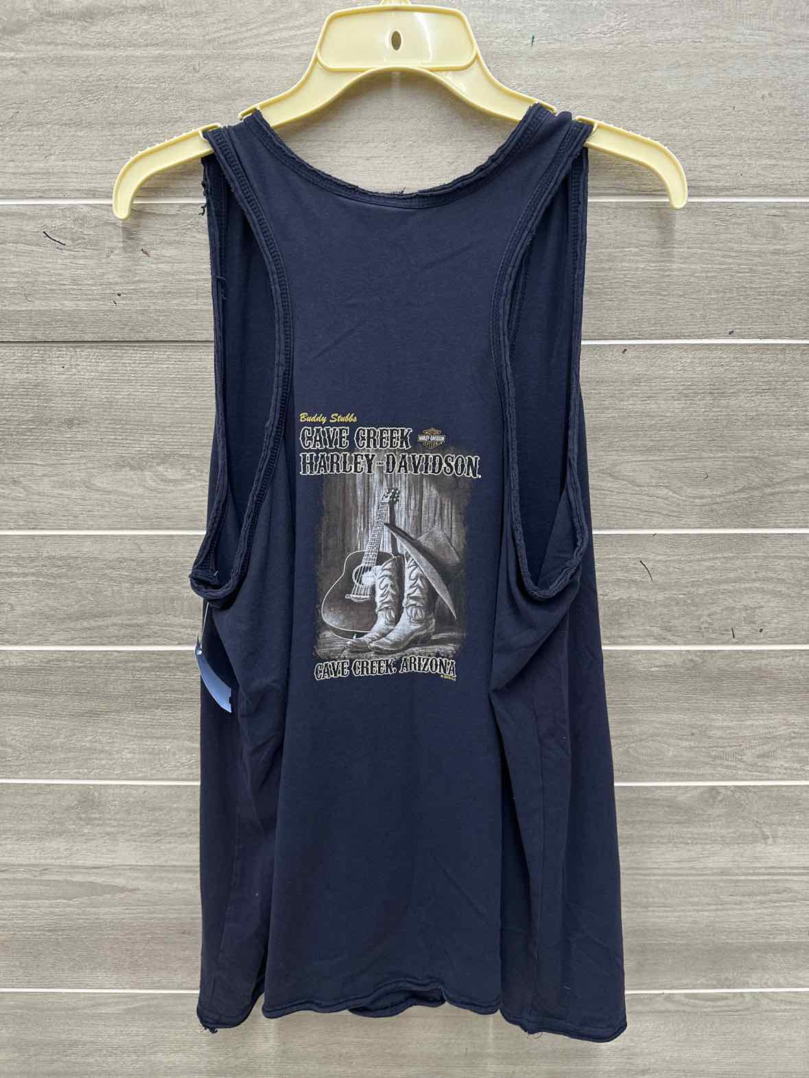 Harley Davidson Size 16/18 Navy Womens Tank Top