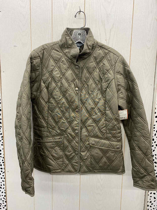 Eddie Bauer Taupe Womens Size M Jacket (Outdoor)