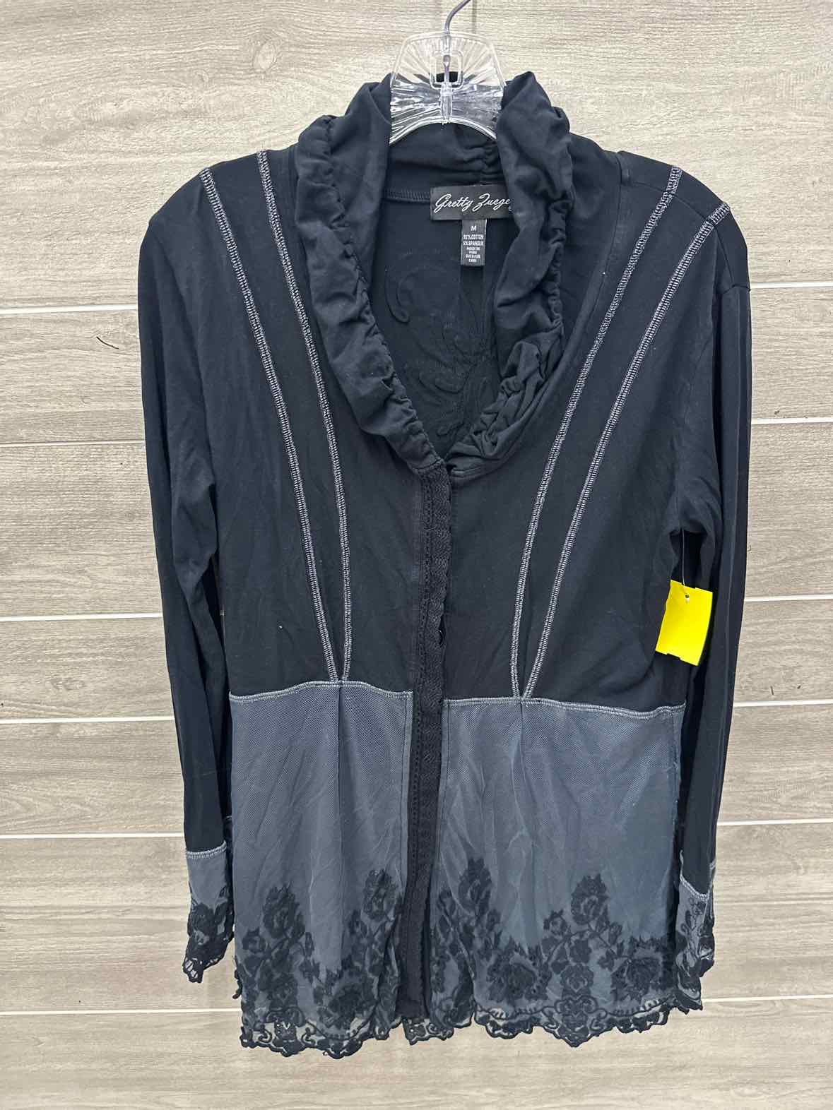 Gretty Zueger Size M Black Womens Shirt