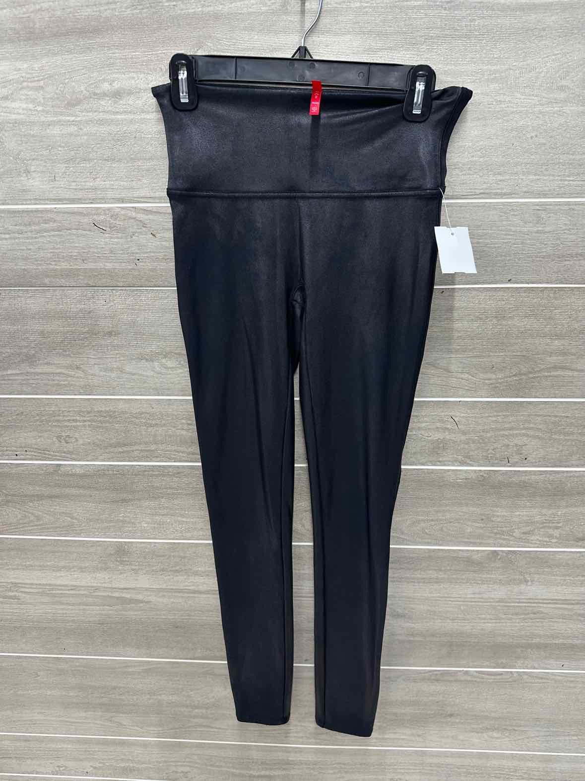Spanx Size M Black Womens Leggings