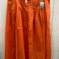 Talbots Orange Womens Size 10 Skirt