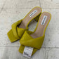Steve Madden US Shoe Size 8 Yellow Womens Shoes/Footwear