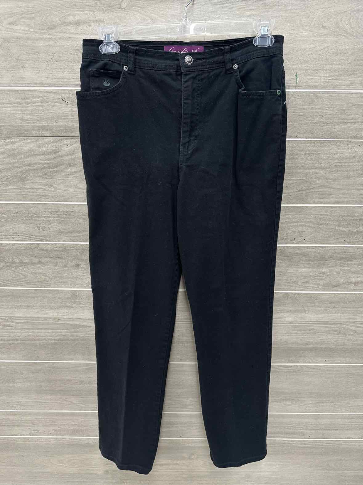 Gloria Vanderbilt Size 12 Tall Black Womens Jeans