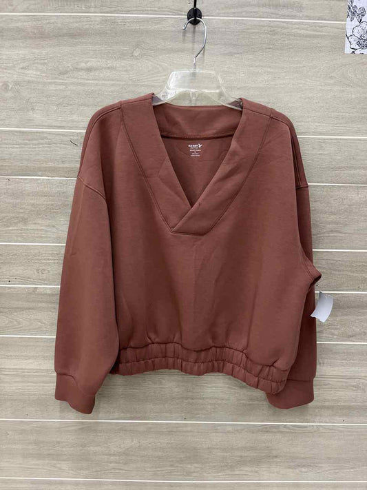 Old Navy Brown Womens Women Size XL Sweatshirt