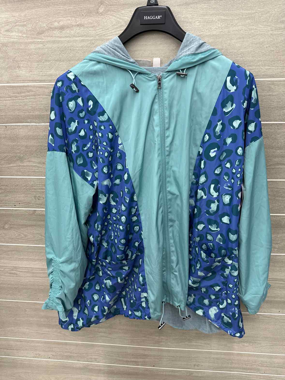 LOGO Size 1X/2X Blue Plus Jacket (Outdoor)