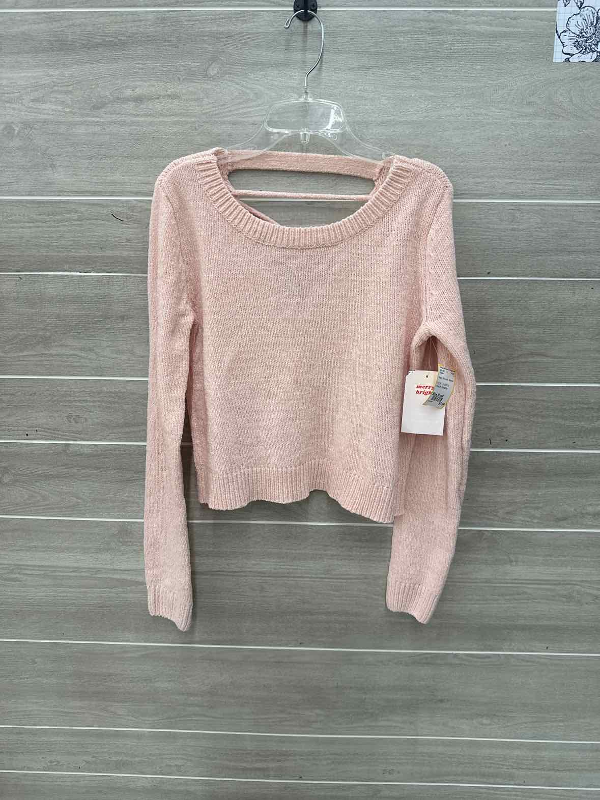 Peach Womens Women Size Small Sweater