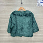 Calvin Klein Size M Green Womens Blazer