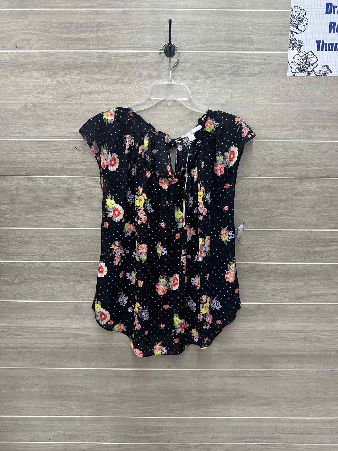 Lauren Conrad Size XL Black Womens Shirt