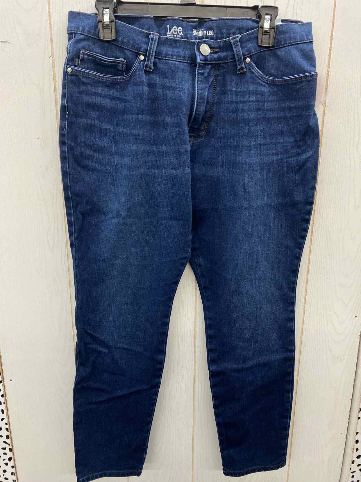 Lee Blue Womens Size 12 Short Jeans